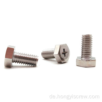 Kaufen Sie Hex Head Machine Schrauben mit Phillips Drive